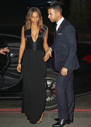 Nov. 2, 2015 - London, London, UK - Rochelle Humes & Marvin Humes, Music Industry Trusts Award, Grosvenor House, London UK, 02 November 2015, Photo by London UK  - ZUMAl94_