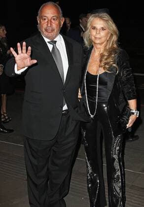 Nov. 2, 2015 - London, London, UK - Sir Philip Green & Lady Tina Green, Music Industry Trusts Award, Grosvenor House, London UK, 02 November 2015, Photo by London UK  - ZUMAl94_