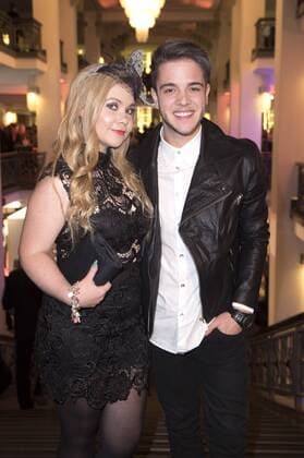Nadine Trompka und Luca Hänni beim Act Now Jugend Award 2015 im Friedrichstadt-Palast. Berlin, 02.11.2015 Foto:xFredericx xFuturexImage