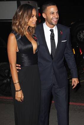 Nov. 2, 2015 - London, London, UK - Rochelle Humes & Marvin Humes, Music Industry Trusts Award, Grosvenor House, London UK, 02 November 2015, Photo by London UK  - ZUMAl94_