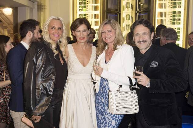 Natascha Ochsenknecht, Eva Lutz, Maren Gilzer und Falk-Willy Wild beim Act Now Jugend Award 2015 im Friedrichstadt-Palast. Berlin, 02.11.2015 Foto:xFredericx xFuturexImage