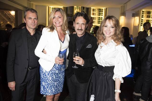 Patrick Winczewski, Maren Gilzer, Falk-Willy Wild und Cornelia Corba beim Act Now Jugend Award 2015 im Friedrichstadt-Palast. Berlin, 02.11.2015 Foto:xFredericx xFuturexImage