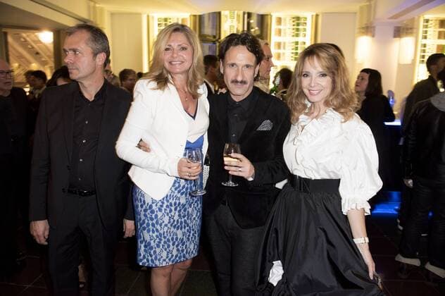 Patrick Winczewski, Maren Gilzer, Falk-Willy Wild und Cornelia Corba beim Act Now Jugend Award 2015 im Friedrichstadt-Palast. Berlin, 02.11.2015 Foto:xFredericx xFuturexImage