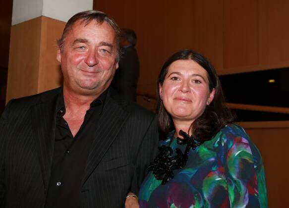 Ö Kabarettpreis Wien, Urania, 03. 11. 2015 Andreas VITASEK mit Frau