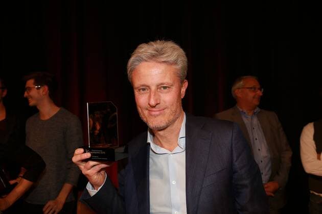 Ö Kabarettpreis Wien, Urania, 03. 11. 2015 Florian SCHEUBA