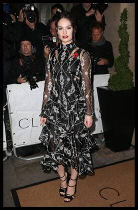 . 03 11 2015. London, United Kingdom. Lily James arriving at the Harper s Bazaar Women of the Year awards.  xStephenxLockx xi-Imagesx IIM-11339-0050