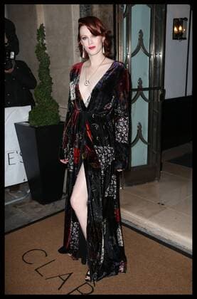 . 03 11 2015. London, United Kingdom. Karen Elson arriving at the Harper s Bazaar Women of the Year awards.  xStephenxLockx xi-Imagesx IIM-11339-0064