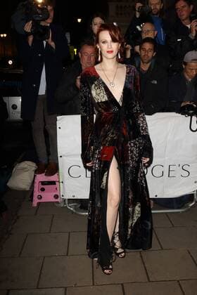 Harpers Bazaar Women of the Year Awards 2015 London, UK. Karen Elson at Harpers Bazaar Women of the Year Awards at Claridges, London on November 3rd 2015. LMK73-58657-041115 