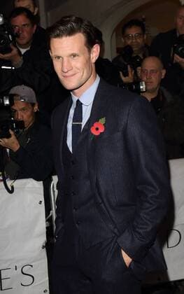 Harpers Bazaar Women of the Year Awards 2015 London, UK. Matt Smith at Harpers Bazaar Women of the Year Awards at Claridges, London on November 3rd 2015. LMK73-58657-041115 