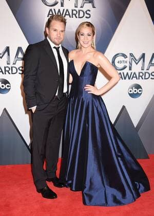 4 November 2015 - Nashville, Tennessee - Kyle Jacobs, Kellie Pickler. 49th CMA Awards, Country Music s Biggest Night, held at Bridgestone Arena. NO UK NO US  LauraxFarr AdMedia