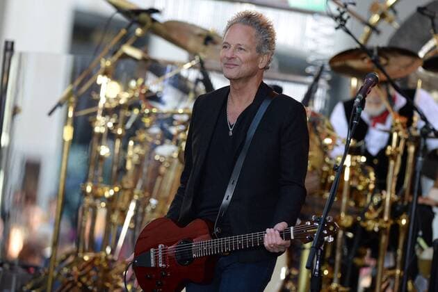 Oct. 9, 2014 - New York, NY, USA - October 9, 2014 New York City..Lindsey Buckingham of Fleetwood Mac performing on NBC Today on October 9, 2014 in New York City  - ZUMAny1