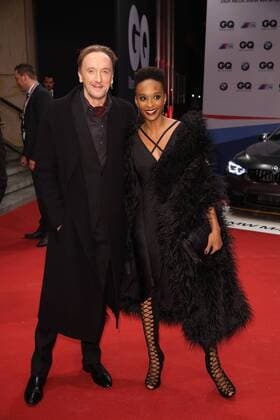 Marius Müller Westernhagen und Lindiwe Suttle bei der Verleihung der GQ Männer des Jahres Awards 2015 am 05.11.2015 in Berlin GQ Awards Maenner des Jahres 2015 Gala in Berlin 