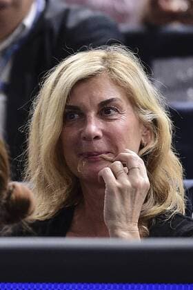Michele Laroque - Prominente Zuschauer - TENNIS: BNP PARIBAS Masters - Paris - 07 11 2015 JBAutissier Panoramic  Prominente besuchen das Tennisturnier in Paris-Bercy
