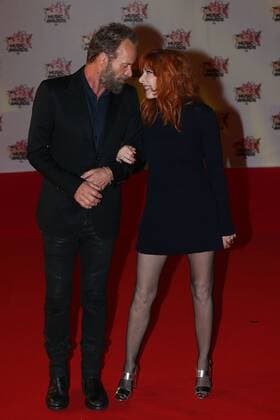 202409 Francois Glories Starface 2015-11-07 Cannes France Cérémonie des NRJ Music Awards 2015. Arrivées. Farmer, Mylène; Sumner, Gordon Matthew Thomas( Sting )  Copyright: xFrancoisxGloriesx xStarfacex STAR_202409_025