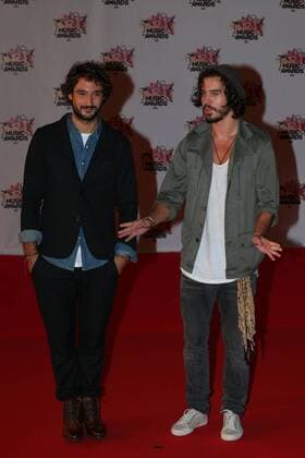 202409 Francois Glories Starface 2015-11-07 Cannes France Cérémonie des NRJ Music Awards 2015. Arrivées. Frérot, Jeremy ( Fréro Delavega ); Delavega, Flo ( Fréro Delavega )  Copyright: xFrancoisxGloriesx xStarfacex STAR_202409_035