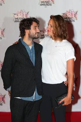 202409 Francois Glories Starface 2015-11-07 Cannes France Cérémonie des NRJ Music Awards 2015. Arrivées. Manaudou, Laure; Frérot, Jeremy ( Fréro Delavega )  Copyright: xFrancoisxGloriesx xStarfacex STAR_202409_041