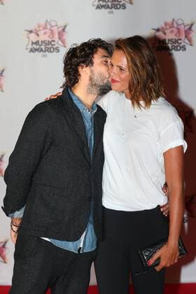 202409 Francois Glories Starface 2015-11-07 Cannes France Cérémonie des NRJ Music Awards 2015. Arrivées. Manaudou, Laure; Frérot, Jeremy ( Fréro Delavega )  Copyright: xFrancoisxGloriesx xStarfacex STAR_202409_042