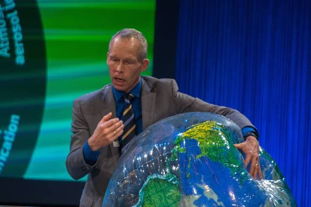 DEU, Deutschland, Nordrhein-Westfalen, Essen, 08.11.2015: Deutsche Bundesstiftung Umwelt Deutscher Umweltpreis Festakt Prof. Dr. Johan Rockström, Stockholm Resilience Centre an der Stockholmer Universität