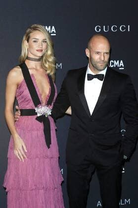 Rosie Huntington-Whiteley und Jason Statham bei der LACMA Art + Film Gala im Los Angeles County Museum of Art. Los Angeles, 07.11.2015 Foto:xD.xBedrosianx xFuturexImage