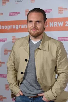 Schauspieler Axel Stein posiert am 09.11.2015 in Köln vor der Verleihung des Kino Programm Preis NRW.