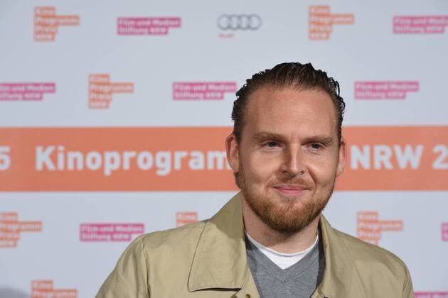 Schauspieler Axel Stein posiert am 09.11.2015 in Köln vor der Verleihung des Kino Programm Preis NRW.
