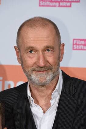 Schauspieler Peter Lohmeyer posiert am 09.11.2015 in Köln vor der Verleihung des Kino Programm Preis NRW.