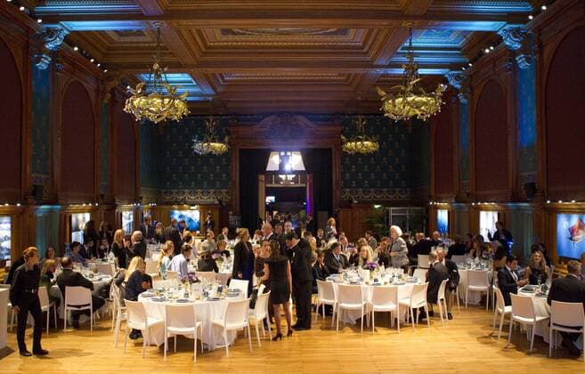 Monaco, Monte Carlo - November 09, 2015: Prizegiving Gala at Blue Monaco 2015, a Global Film Festival and Conservation Summit Prizegiving Gala at Blue Monaco 2015, a Global Film Festival and Conservation Summit Blue Monaco Global Filmfestival - Preisverleihung