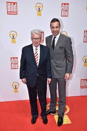 Frank Elstner und Kai Pflaume bei der Das Goldene Lenkrad 2015 Verleihung am 10.11.2015 in Berlin Goldenes Lenkrad 2015 Verleihung in Berlin 