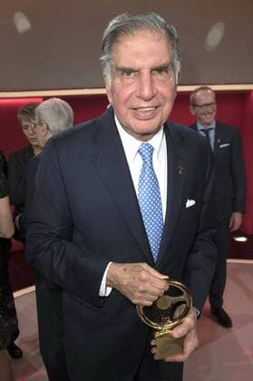 Ratan Tata bei der Verleihung des Goldenen Lenkrads 2015 im Berliner Axel-Springer-Haus. Berlin, 10.11.2015 Foto:xFredericx xFuturexImage