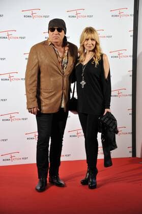 Rome Fiction Fest 2015. Red carpet Masterclass & Excellence Award . Pictured: Steven Van Zandt (Little Steven), Maureen Van Zandt  CamillaxMorandi