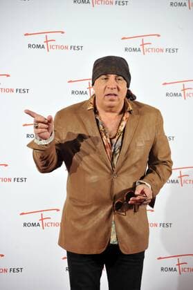 Rome Fiction Fest 2015. Red carpet Masterclass & Excellence Award . Pictured: Steven Van Zandt (Little Steven)  CamillaxMorandi