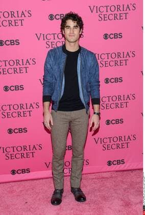 November 11 , 2015 - New York, NY - Darren Criss. 2015 Victoria s Secret Fashion Show Pink Carpet. AdMedia ADMEDIA_adm_pinkcarpet_cs_006 AdMedia SIPA 1511120202  MarioxSantoro AdMedia SIPA