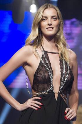 Model bei der Fashion Show anlässlich der Women Secret Videoclip Premiere im Sala La Riviera. Madrid, 11.11.2015 Women Secret Model 