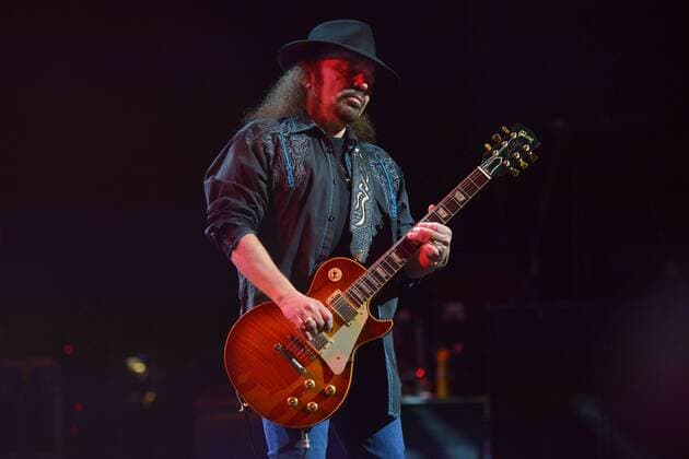Sept. 5, 2014 - San Antonio, Texas, USA - GARY ROSSINGTON an original member of LYNYRD SKYNYRD, performs at the Tobin Center for the Performing Arts in San Antonio, Texas Sept. 5, 2014 - ZUMAj53