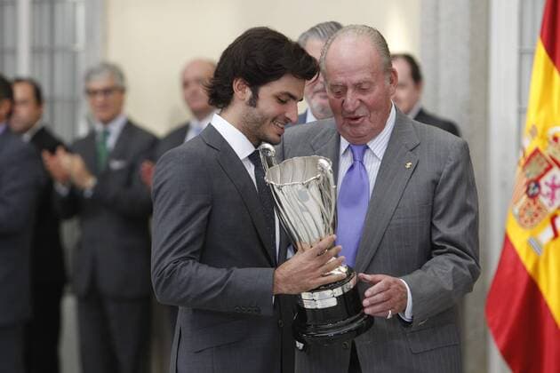 Entrega de los premios nacionales del deporte 2014 261 cordon press rey juan carlos Royal family attending the National Sports Awards in Madrid 