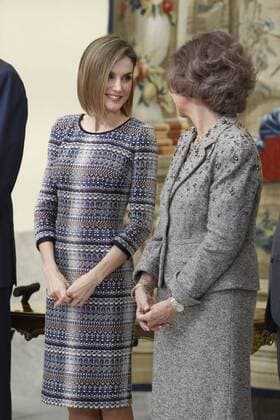 Entrega de los premios nacionales del deporte 2014 261 cordon press reina letizia reina sofia Royal family attending the National Sports Awards in Madrid 