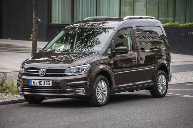 Der neue VW Caddy mit Einparkhilfe