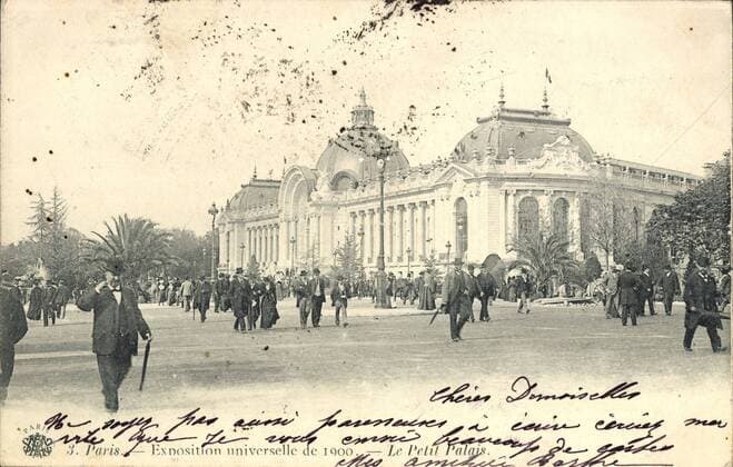 Paris, Exposition universelle de 1900, Le Petit Palais !AUFNAHMEDATUM GESCHÄTZT! Paris - Historische Postkartenmotive