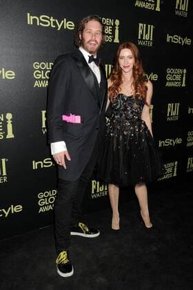 17 November 2015 - West Hollywood, California - T.J. Miller, Kate Gorney. Hollywood Foreign Press Association and InStyle Celebrate The 2016 Golden Globe Award Season held at Ysabel.  ByronxPurvis AdMedia