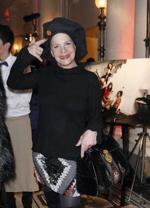 Barbara Engel bei der Exclusiven Vernissage des LAMBERTZ FINE ART Kalenders 2016 - La Dolce Vita im Hotel de Rome, Berlin. 17.11.2015