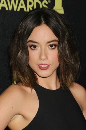 17 November 2015 - West Hollywood, California - Chloe Bennet. Hollywood Foreign Press Association and InStyle Celebrate The 2016 Golden Globe Award Season held at Ysabel.  ByronxPurvis AdMedia