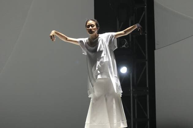 HONG KONG, CHINA - NOVEMBER 18: (CHINA OUT) Singer and actress Karena Lam performs in the musical play Music Is Live on November 18, 2015 in Hong Kong, China.  CFP476061421