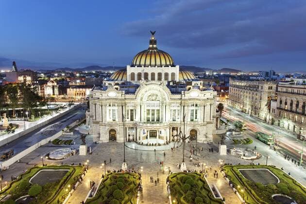 Mexico, Distrito Federal, Mexico City, Palacio de Bellas Artes  FPF000063