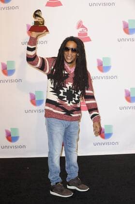 Tego Calderon 16TH ANNUAL LATIN GRAMMY AWARDS: PRESSROOM Las Vegas  Patrick Rideaux PicturePerfect
