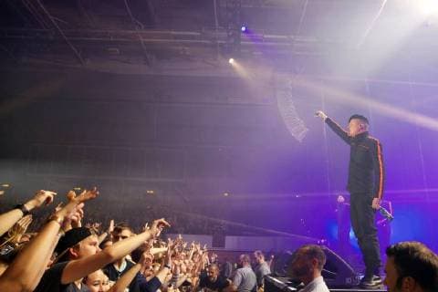 Konzert KIZ in Hamburg K.I.Z. live in der in der Alsterdorfer Sporthalle. Hamburg, 20.11.2015 Foto:xI.xSchifflerx xFuturexImage