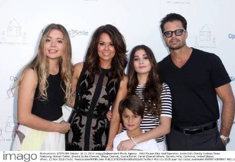 Petit Maison Chic And Operation Smile Kids Charity Fashion Show Featuring: Neriah Fisher, Brooke Burke-Charvet, Shaya Charvet, Sierra Fisher, David Charvet Where: Beverly Hills, California, United States When: 21 Nov 2015 Credit: FayesVision WENN.com  FS2