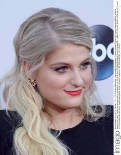 Recording artist Meghan Trainor arrives for the 43rd annual American Music Awards held at Microsoft Theater in Los Angeles on November 22, 2015.  LAP20151122122 JIMxRUYMEN