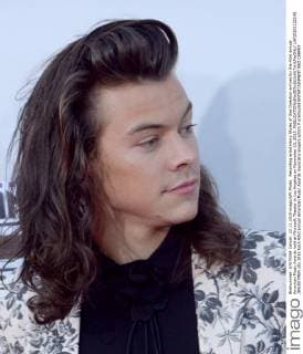 Recording artist Harry Styles of One Direction arrives for the 43rd annual American Music Awards held at Microsoft Theater in Los Angeles on November 22, 2015.  LAP20151122148 JIMxRUYMEN