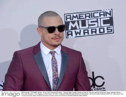 Dancer Beau Casper Smart arrives for the 43rd annual American Music Awards held at Microsoft Theater in Los Angeles on November 22, 2015.  LAP20151122183 JIMxRUYMEN