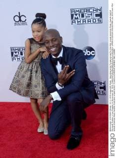 Recording artist Tyrese arrives for the 43rd annual American Music Awards held at Microsoft Theater in Los Angeles on November 22, 2015.  LAP20151122265 JIMxRUYMEN